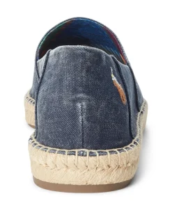 Best Cevia Washed Canvas Espadrille Sko, , 41 Sko