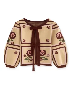 Fliink Charlotte 2/4 Cardigan, , 110 cm-Børn Cardigans