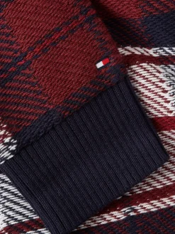 Tommy Hilfiger Check Texture Striktrøje, , XL- Strik