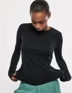 Best Christina-M Langærmet T-shirt, , XL Dame T-Shirts & Toppe