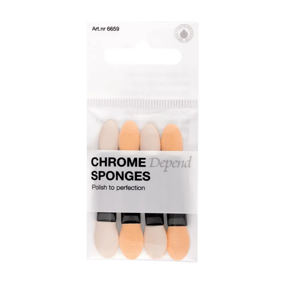 Depend Chrome 4-pak Sponges- Negle