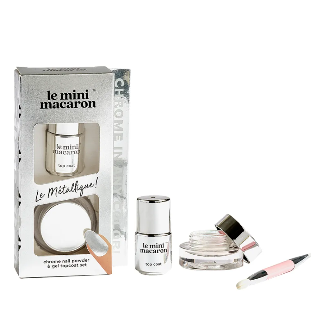 Le Mini Macaron Chrome Powder Le Metallique Kit- Negle