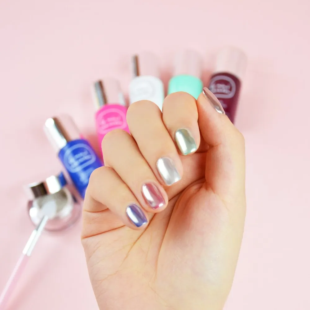 Le Mini Macaron Chrome Powder Le Metallique Kit- Negle