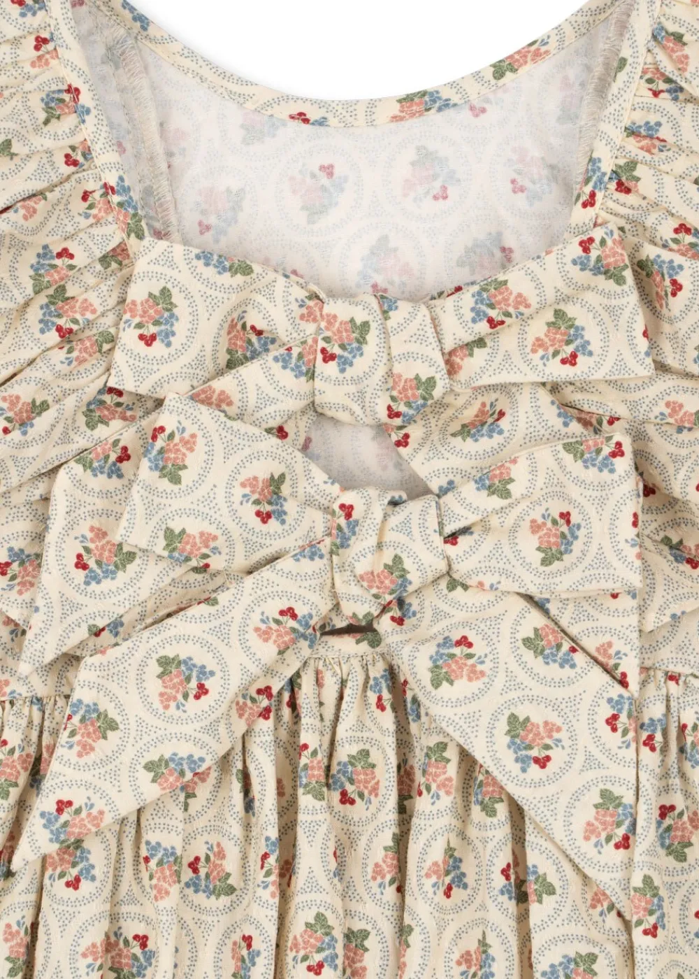 Konges Sløjd Cianna Bow Kjole, , 104 cm-Børn Kjoler