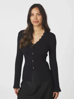 Discount Clara Stitch Knit Bluse, , 38 Dame Strik & Sweatshirts