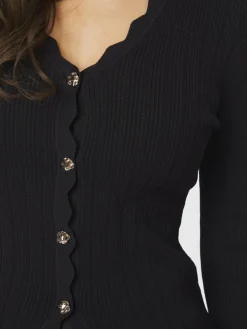 Discount Clara Stitch Knit Bluse, , 38 Dame Strik & Sweatshirts