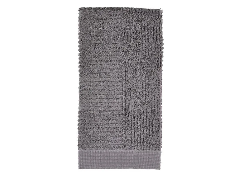 Zone Classic Håndklæde, Grå, 50x100 cm- Badeværelse|Håndklæder & Vaskeklude
