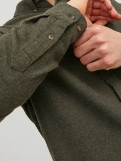 Jack&Jones Classic Melange Skjorte, , S- Skjorter
