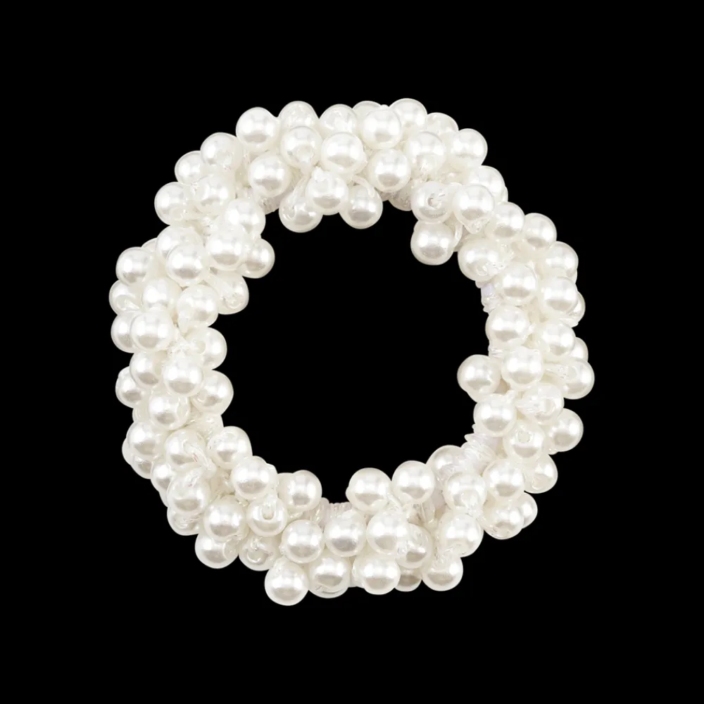 SUI AVA Classic Pearl Hårelastik,-Dame Hårpynt
