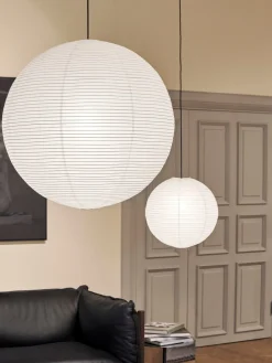 Clearance Classic Rispapir Lampeskærm, , Ø60 cm Pendel