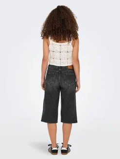 New Cobain Wide Lange Shorts, , M Dame Shorts
