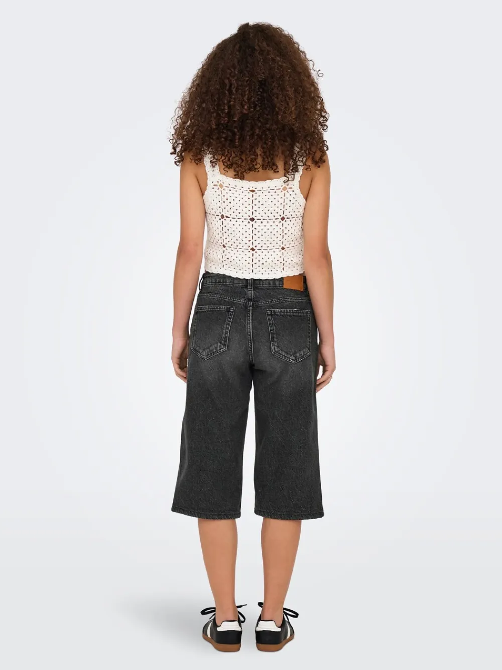 New Cobain Wide Lange Shorts, , M Dame Shorts