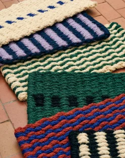 HAY Coco Stripe Wave Dørmåtte,- Dørmåtter