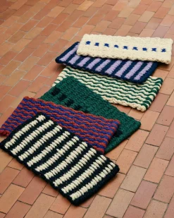 HAY Coco Stripe Wide Dørmåtte,- Dørmåtter
