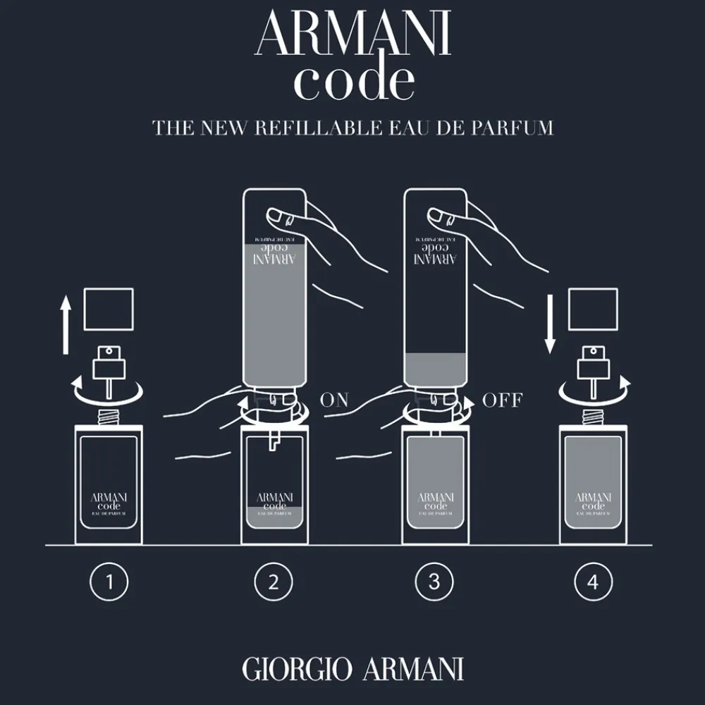Armani Code Eau De Parfum, 125 ml- Eau De Parfum