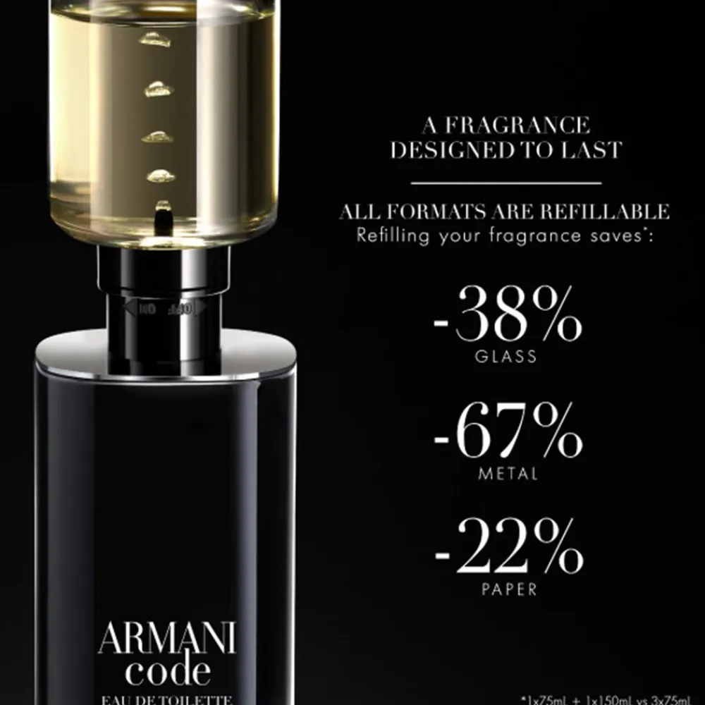 Armani Code Eau De Toilette, 200 ml- Eau De Toilette|Eau De Toilette