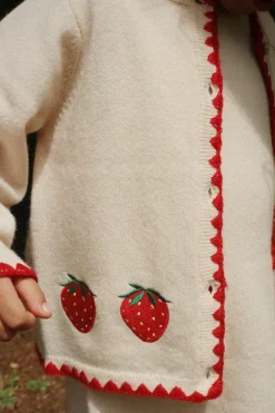 Konges Sløjd Collette Cardigan, , 104 cm-Børn Cardigans