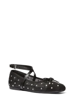 Michael Kors Collette Embellished Mesh Ballerinasko, , 39-Dame Ballerinaer