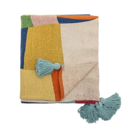 Bloomingville Colorine Plaid, , 130x160 cm- Plaider