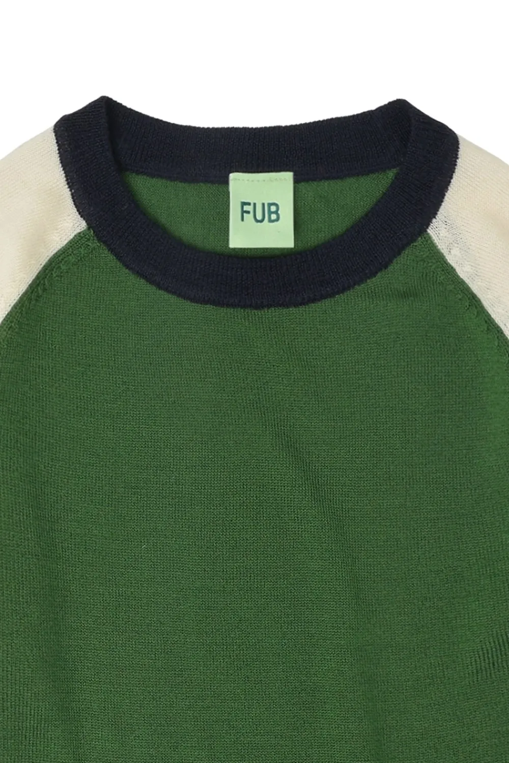 Colour Block Strik Bluse, , 90 cm Børn Bluser