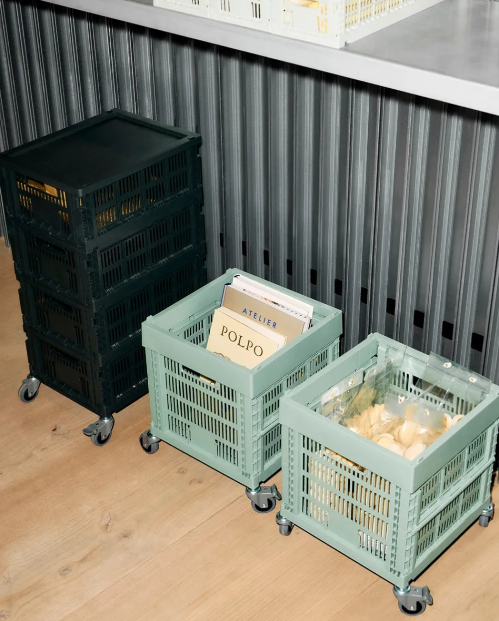 New Colour Crate Cube Kasse, Kurve & Andet Tilbehør