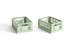 HAY Colour Crate Mini 2-pak Kasse,- Kurve & Andet Tilbehør