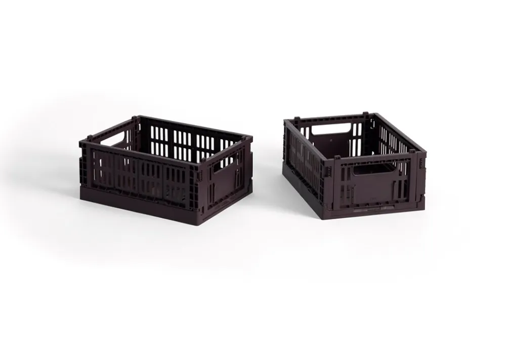 HAY Colour Crate Mini 2-pak Kasse,- Kurve & Andet Tilbehør