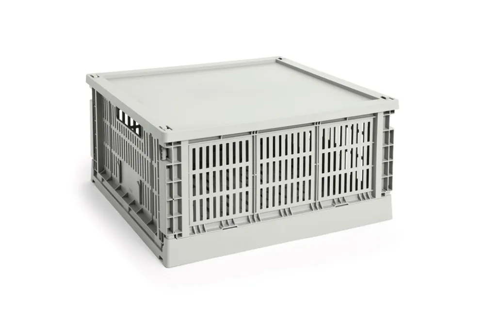 HAY Colour Crate Square Large Plastiklåg,- Kurve & Andet Tilbehør