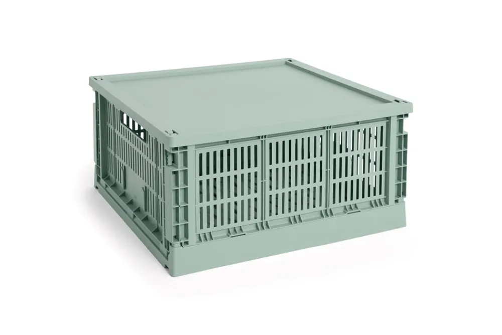 Outlet Colour Crate Square Large Plastiklåg, Kurve & Andet Tilbehør
