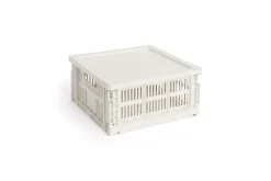 HAY Colour Crate Square Medium Plastiklåg,- Kurve & Andet Tilbehør