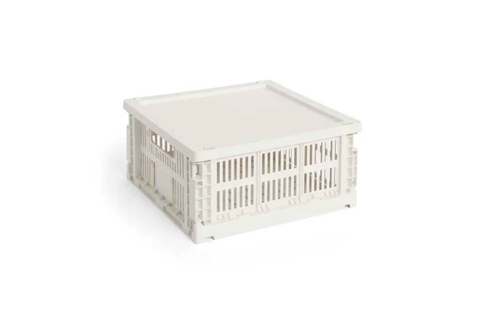 HAY Colour Crate Square Medium Plastiklåg,- Kurve & Andet Tilbehør