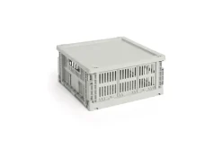 Clearance Colour Crate Square Medium Plastiklåg, Kurve & Andet Tilbehør