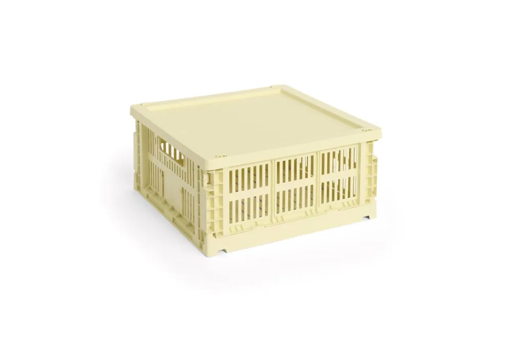 Clearance Colour Crate Square Medium Plastiklåg, Kurve & Andet Tilbehør
