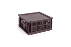 HAY Colour Crate Square Medium Plastiklåg,- Kurve & Andet Tilbehør