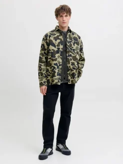Outlet Colter Twill Camo Overshirt, , XXL Overshirts