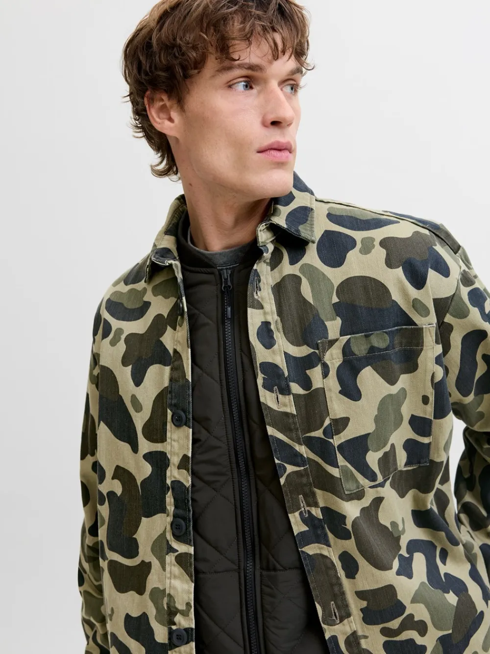 Outlet Colter Twill Camo Overshirt, , XXL Overshirts