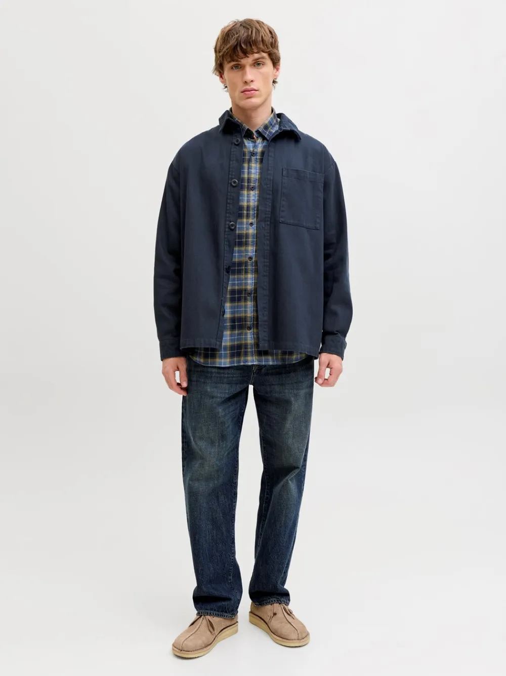 R.D.D. Royal Denim Division Colter Twill Overshirt, , XXL- Overshirts