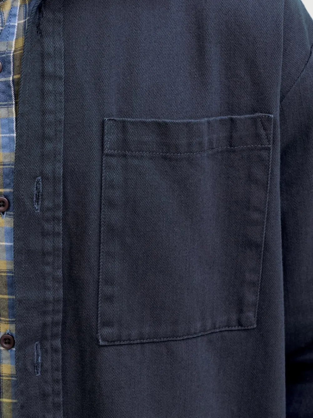R.D.D. Royal Denim Division Colter Twill Overshirt, , XXL- Overshirts