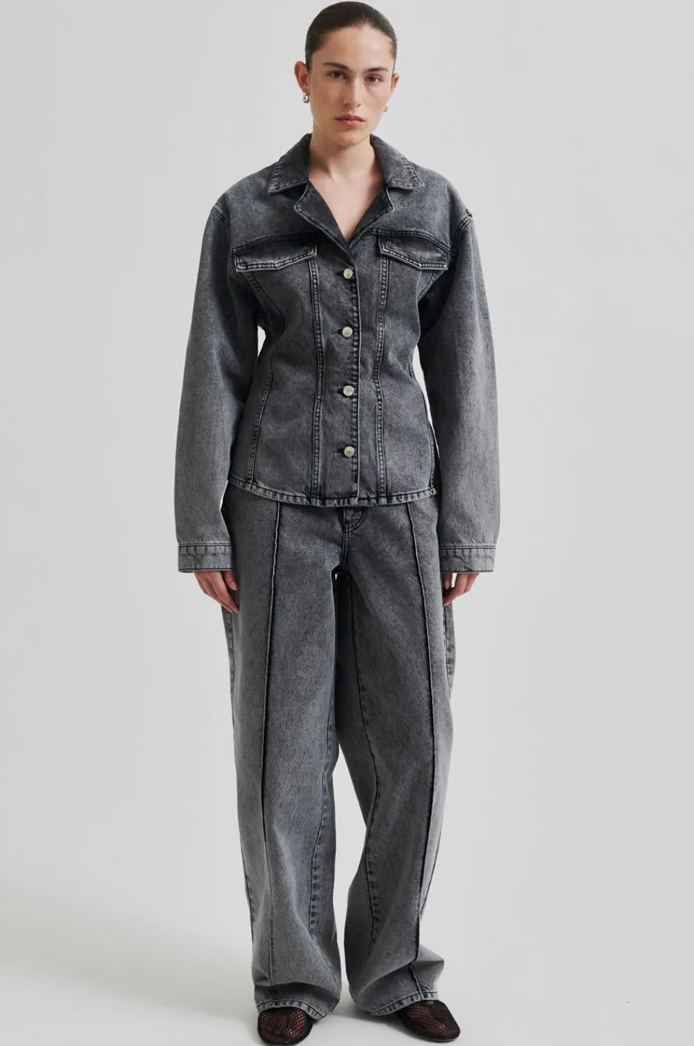 Outlet Columdore Denim Jakke, , S Dame Jakker & Frakker