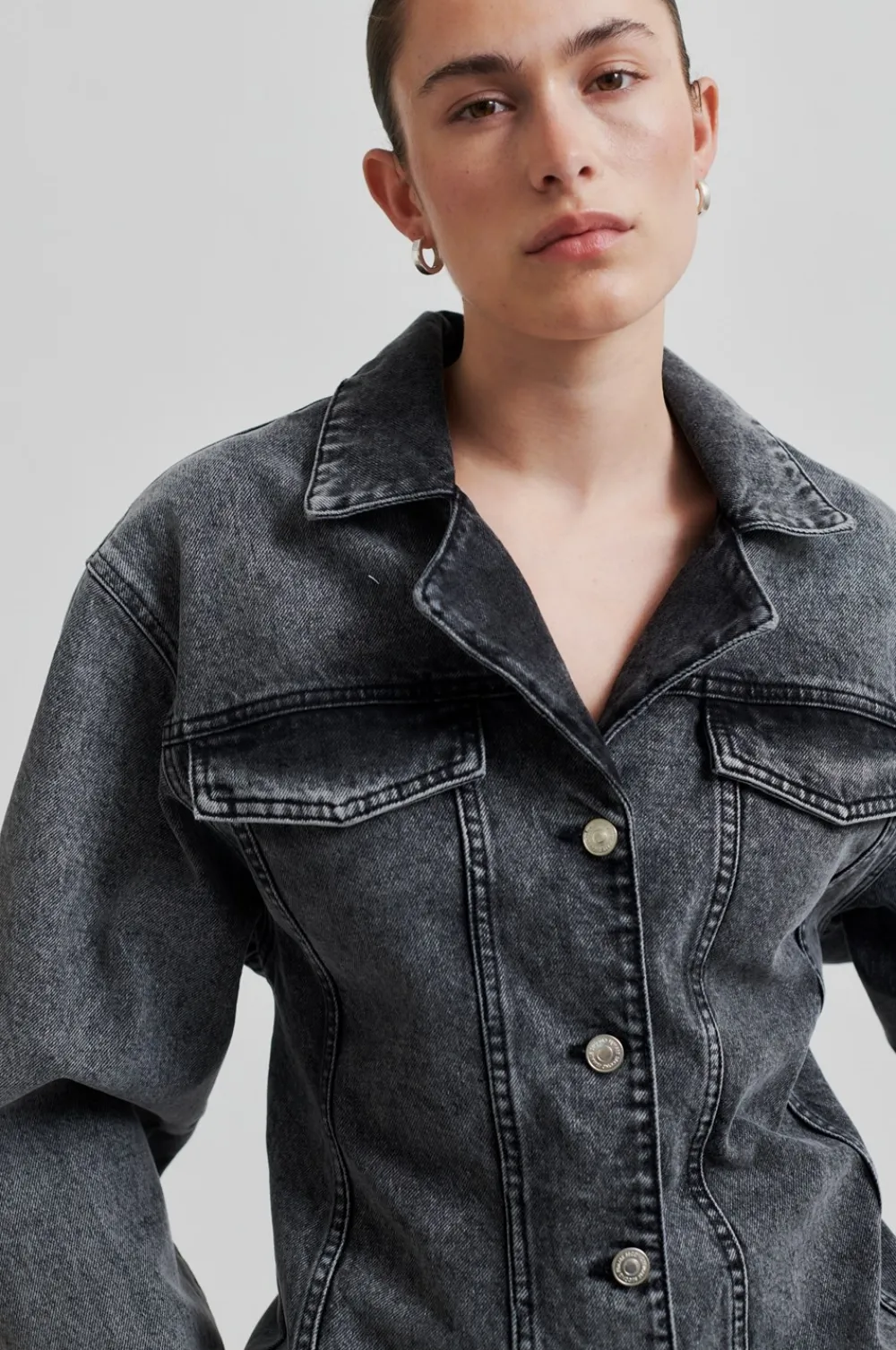 Outlet Columdore Denim Jakke, , S Dame Jakker & Frakker