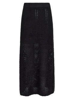 Clearance Como Crochet Knit Nederdel, , 34 Dame Nederdele