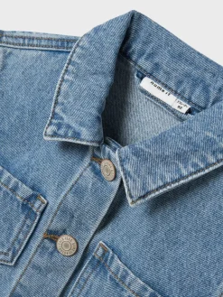 Name It Conny Denim Jakke, , 98 cm-Børn Overtøj