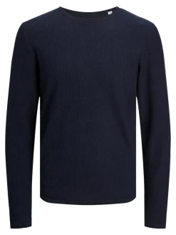 Outlet Cooper Crew Neck Striktrøje, , L Strik