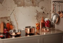 Eva Trio Copper Kaserolle, 1 L- Gryder & Pander
