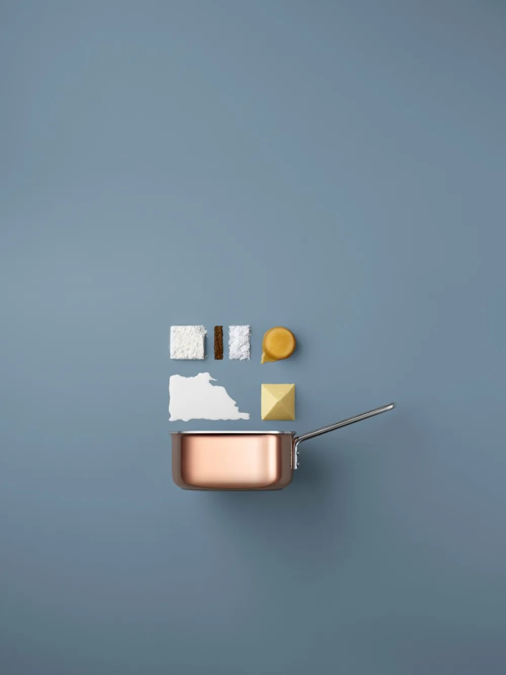Eva Trio Copper Kaserolle, 1,5 L- Gryder & Pander