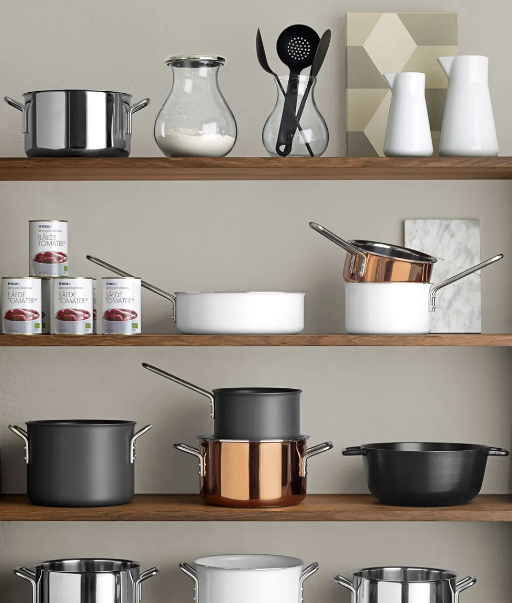Eva Trio Copper Kaserolle, 1,5 L- Gryder & Pander