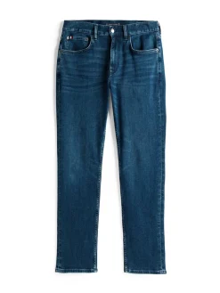 Tommy Hilfiger Core Denton Faded Straight Leg Jeans, , W33/L30- Jeans