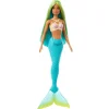 Barbie Core Mermaid Blå/Grøn Dukke-Børn Dukker & Tilbehør