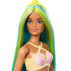 Barbie Core Mermaid Blå/Grøn Dukke-Børn Dukker & Tilbehør