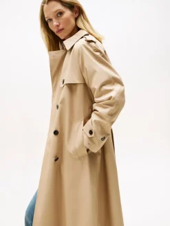 Hot Cotton Reg Trenchcoat, , 36 Dame Jakker & Frakker